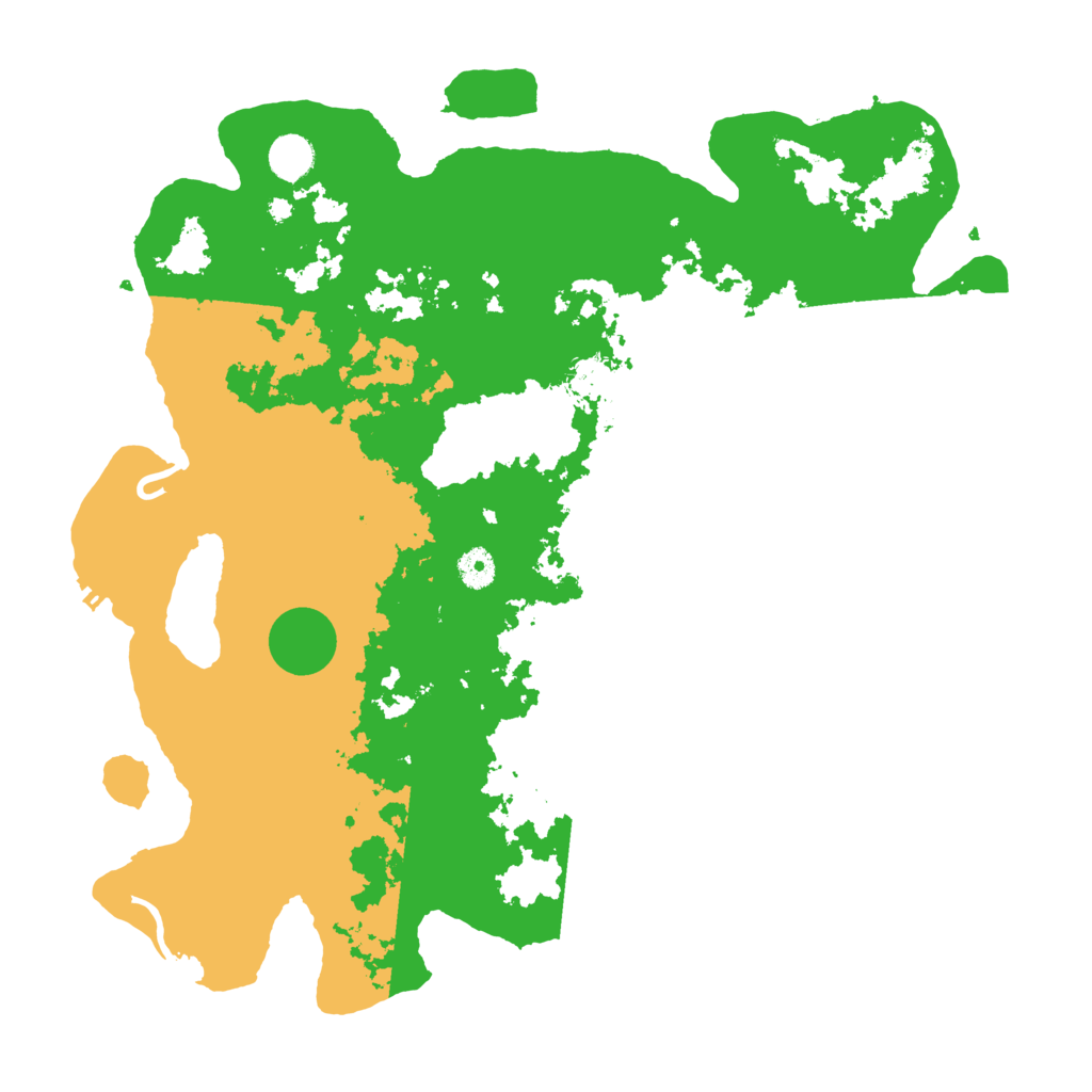 Biome Rust Map: Procedural Map, Size: 4250, Seed: 10493