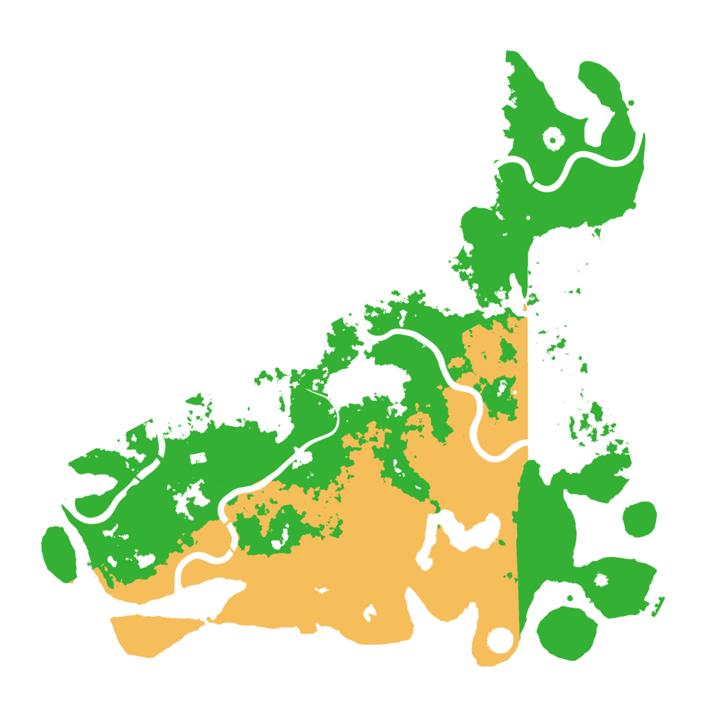 Biome Rust Map: Procedural Map, Size: 4800, Seed: 578498702