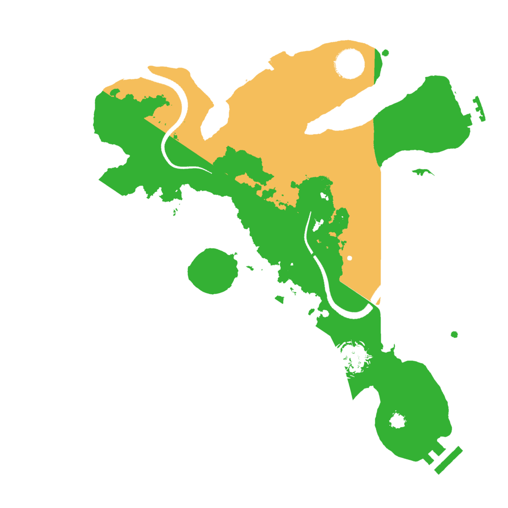 Biome Rust Map: Procedural Map, Size: 3000, Seed: 1049866041