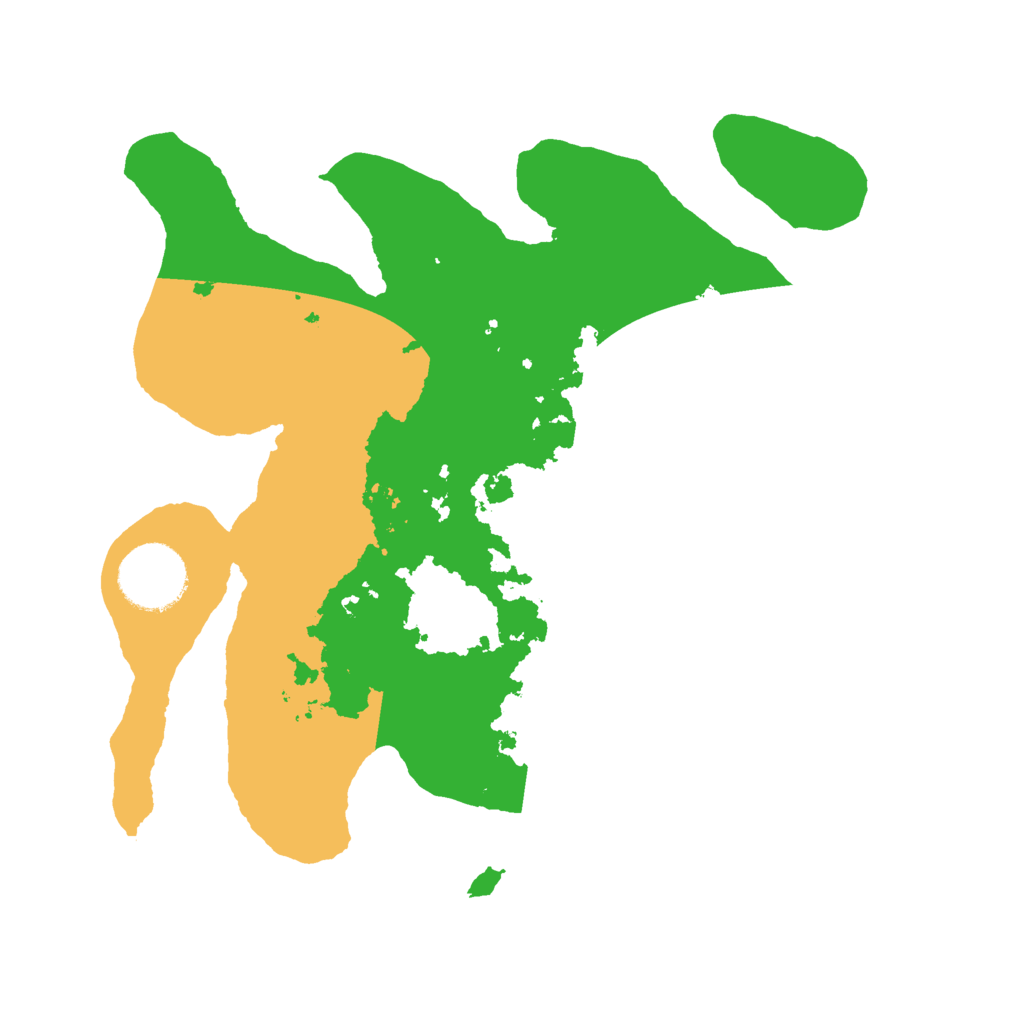 Biome Rust Map: Barren, Size: 2700, Seed: 1892