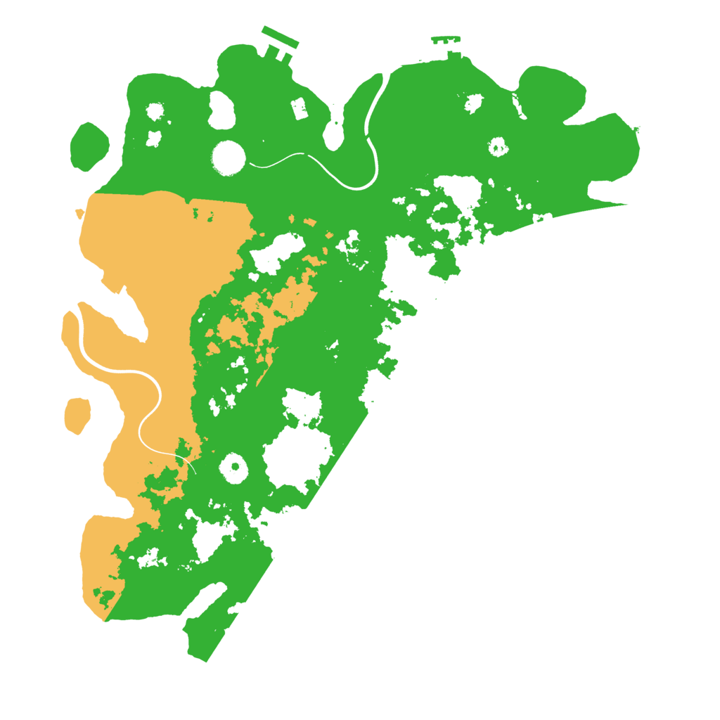 Biome Rust Map: Procedural Map, Size: 3750, Seed: 946430321