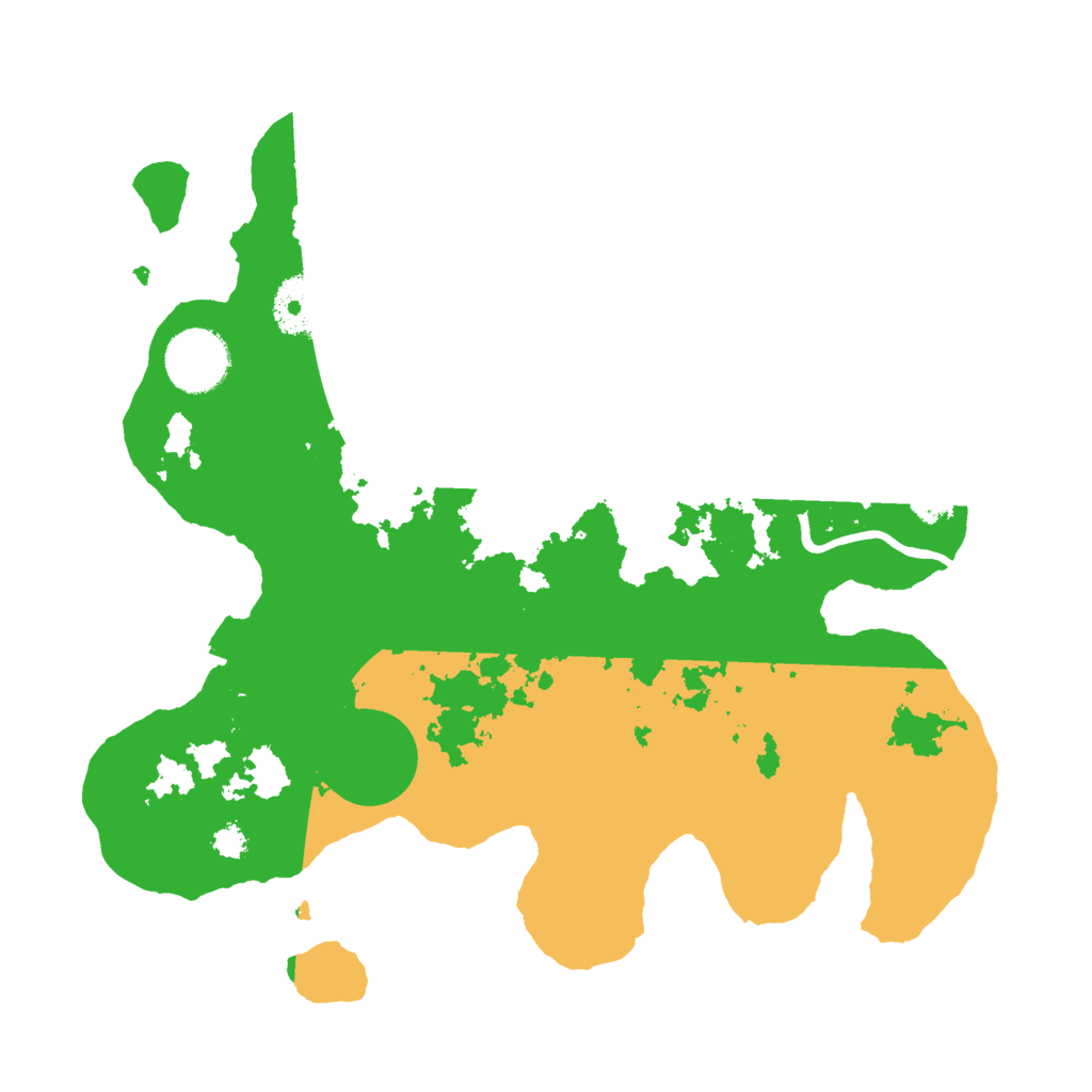 Biome Rust Map: Procedural Map, Size: 3000, Seed: 776916524