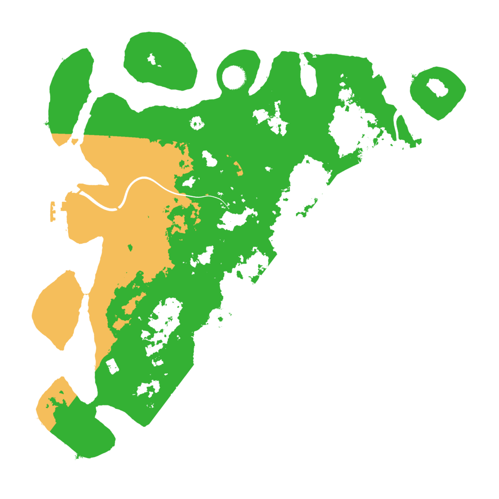 Biome Rust Map: Procedural Map, Size: 3750, Seed: 1318972795