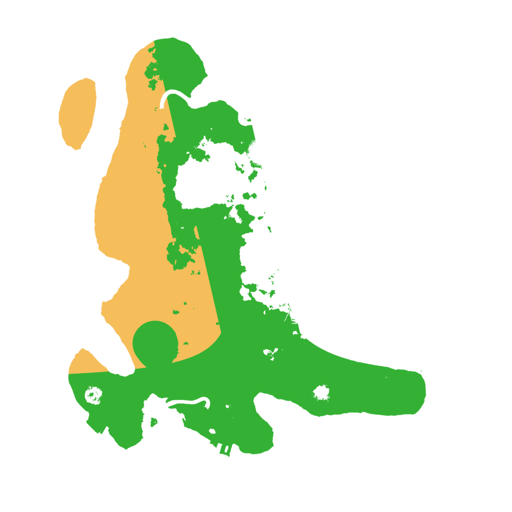 Biome Rust Map: Procedural Map, Size: 3000, Seed: 489833330