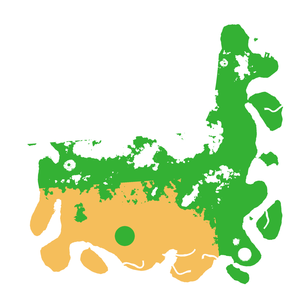 Biome Rust Map: Procedural Map, Size: 4000, Seed: 139239689