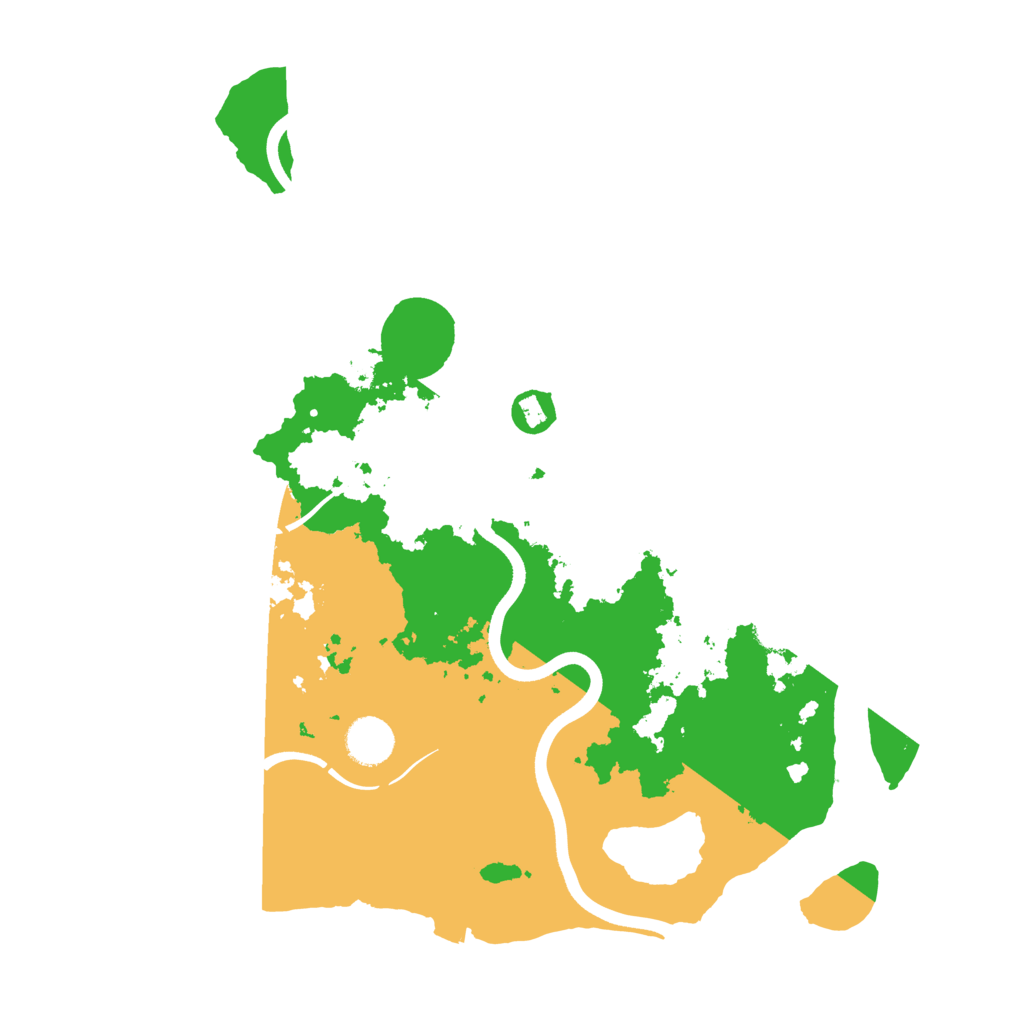 Biome Rust Map: Procedural Map, Size: 3750, Seed: 1957539237