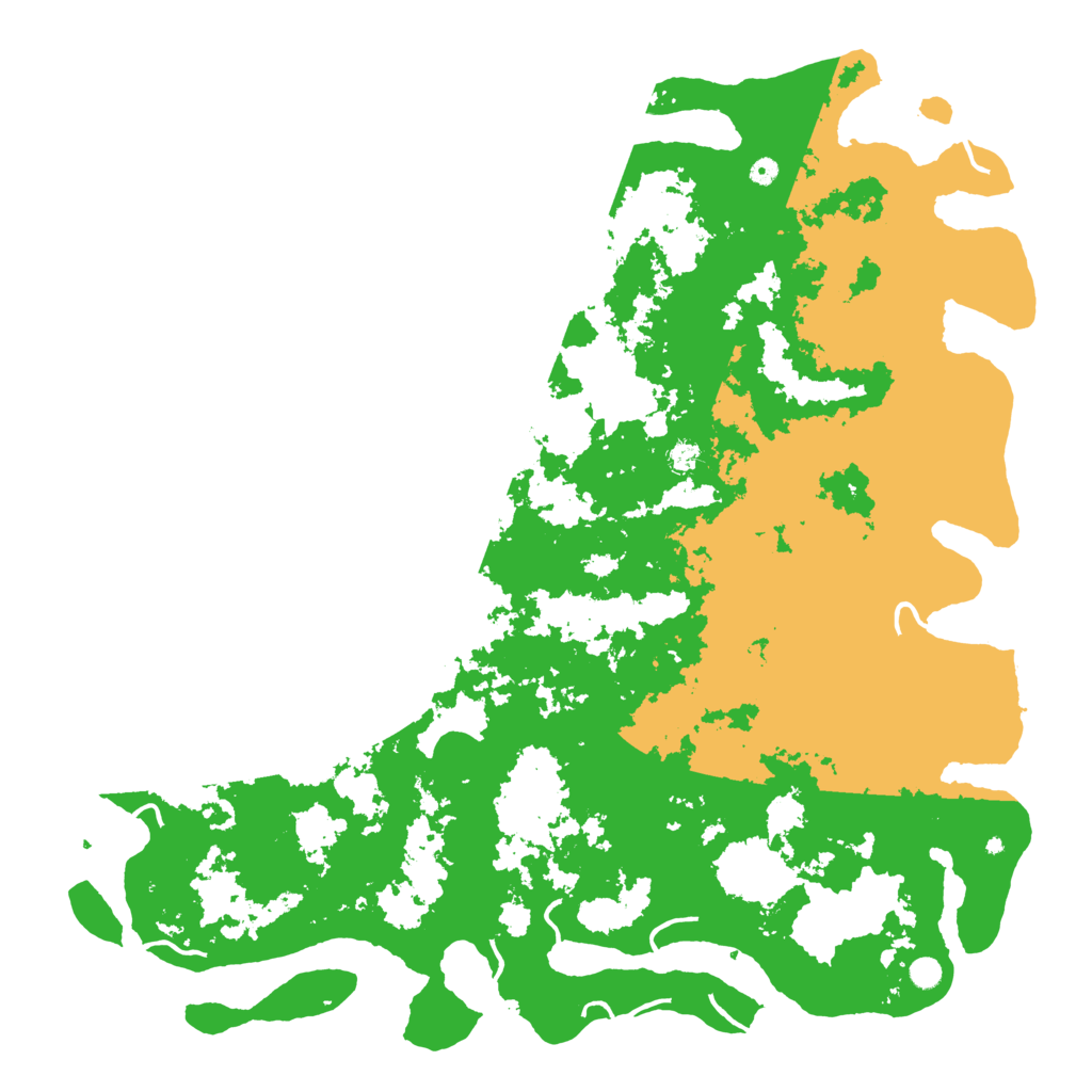 Biome Rust Map: Procedural Map, Size: 6000, Seed: 553245969