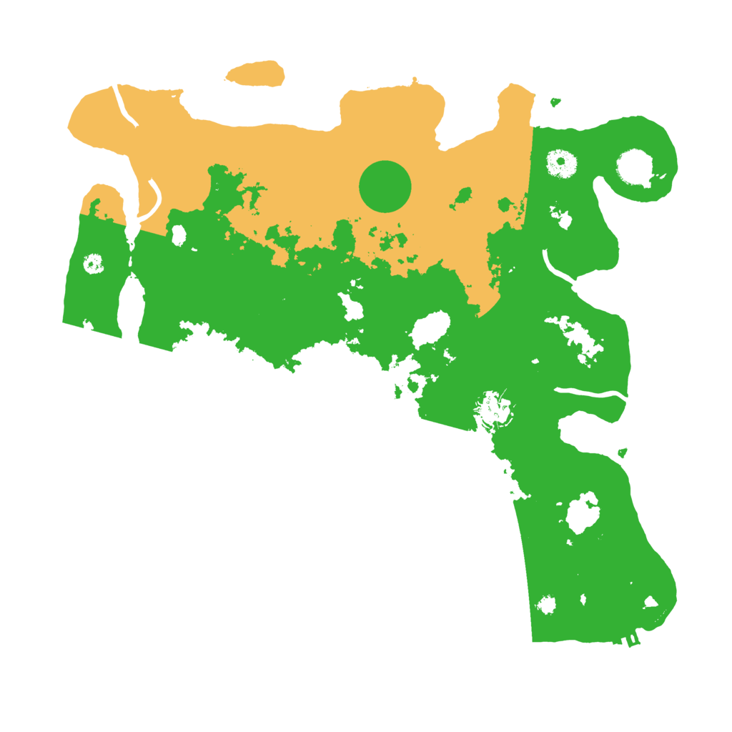 Biome Rust Map: Procedural Map, Size: 3700, Seed: 1165472418