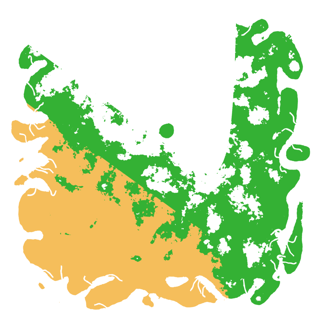 Biome Rust Map: Procedural Map, Size: 6000, Seed: 76489113