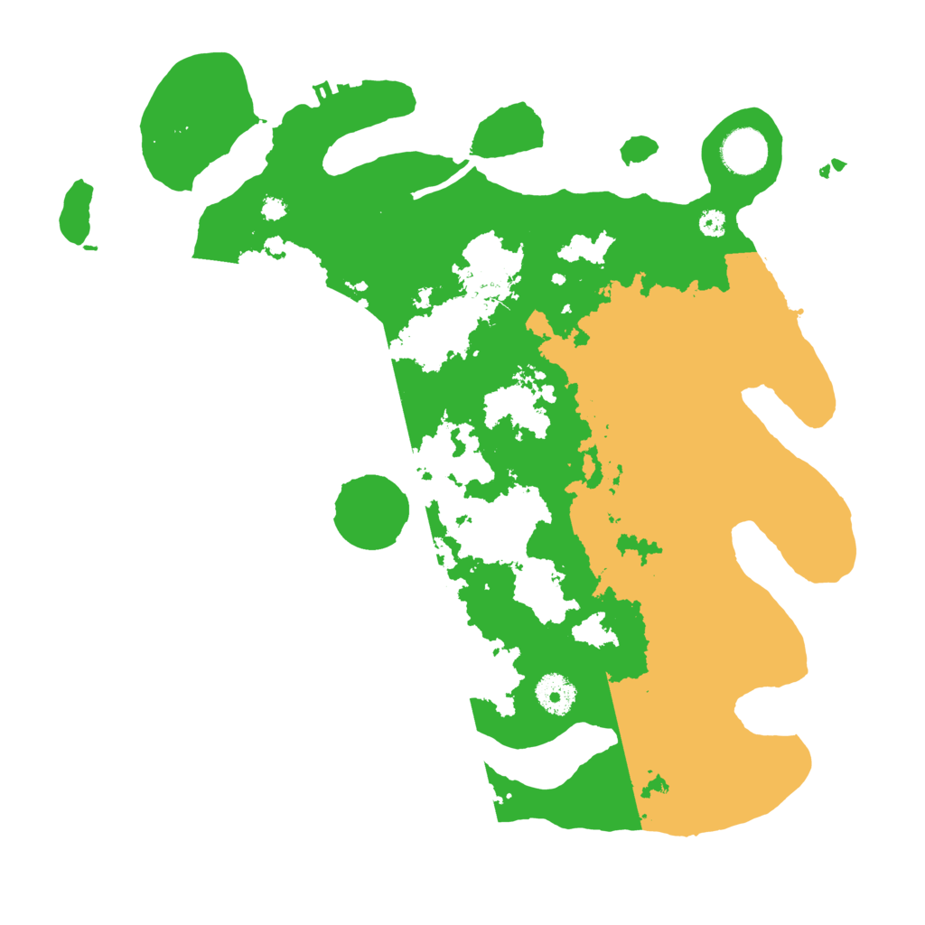 Biome Rust Map: Procedural Map, Size: 3500, Seed: 857691393