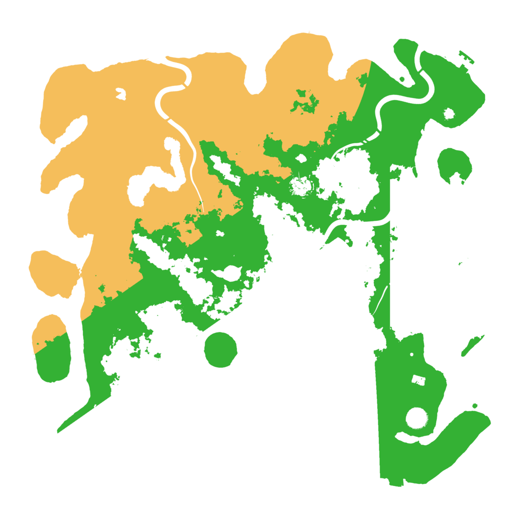 Biome Rust Map: Procedural Map, Size: 4250, Seed: 2052857571