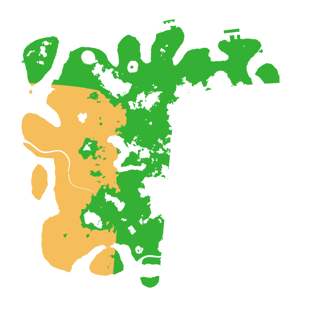 Biome Rust Map: Procedural Map, Size: 4000, Seed: 36406723