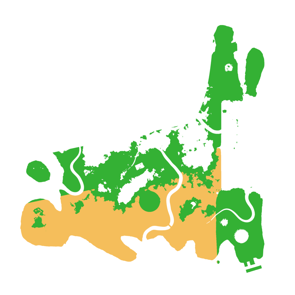 Biome Rust Map: Procedural Map, Size: 3750, Seed: 1667286520