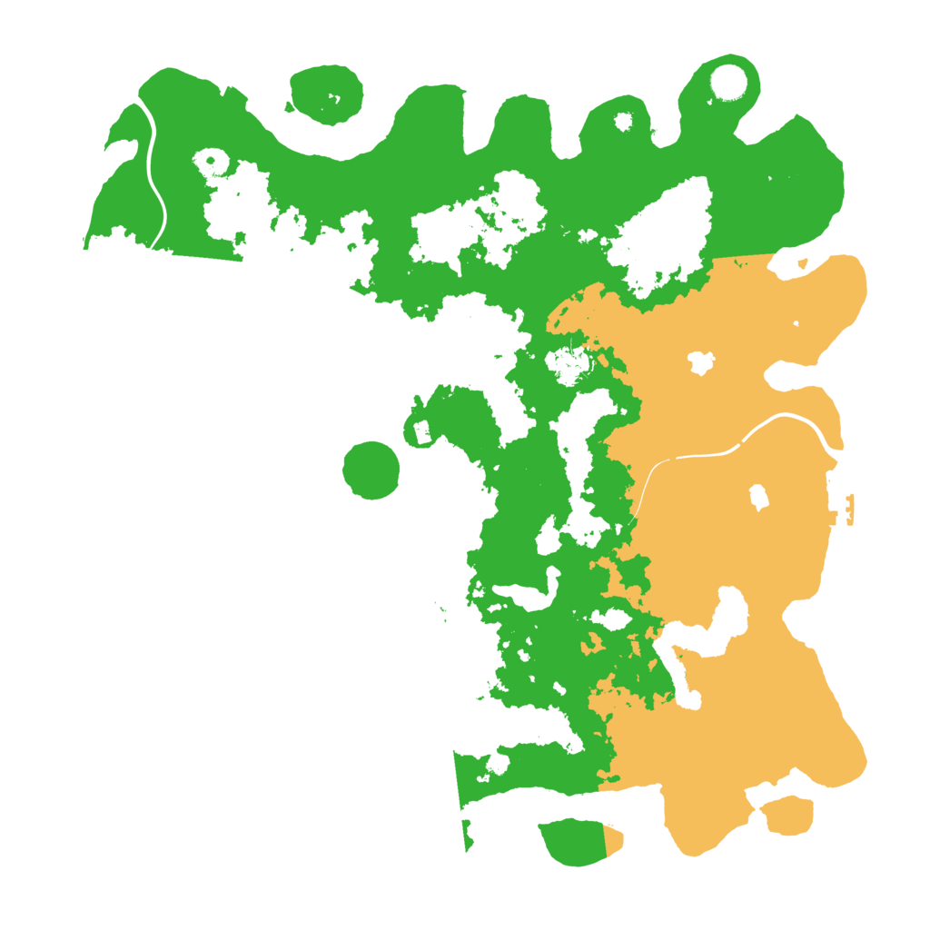 Biome Rust Map: Procedural Map, Size: 4500, Seed: 15776