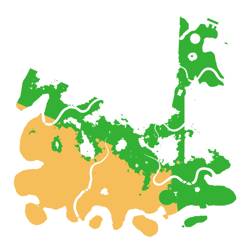 Biome Rust Map: Procedural Map, Size: 4250, Seed: 1473218542