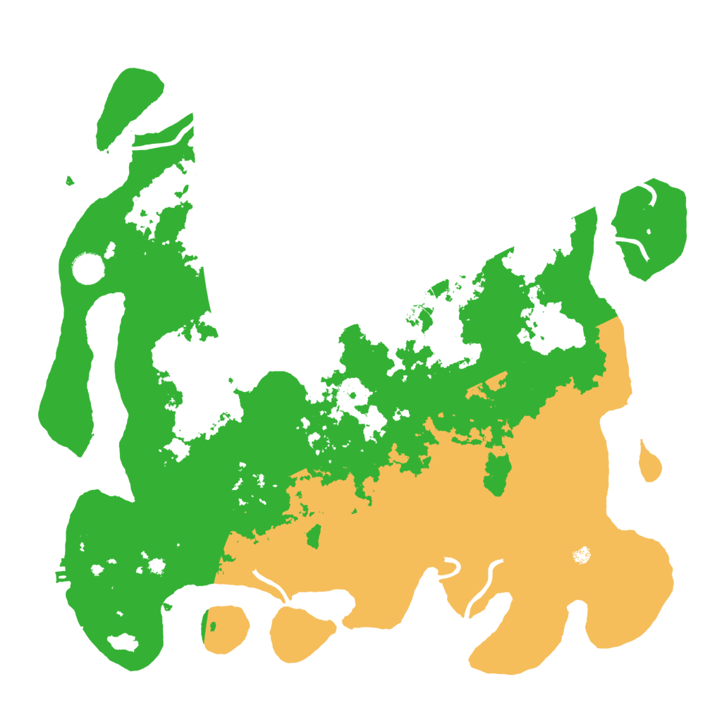Biome Rust Map: Procedural Map, Size: 4000, Seed: 98763456