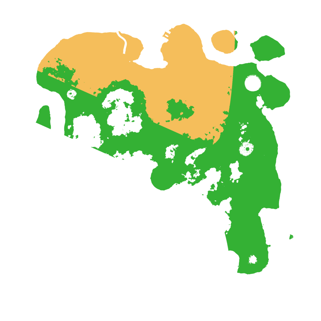Biome Rust Map: Procedural Map, Size: 3500, Seed: 1740044292