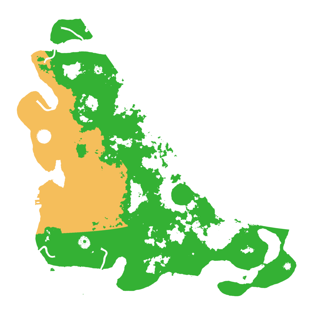 Biome Rust Map: Procedural Map, Size: 4000, Seed: 77913