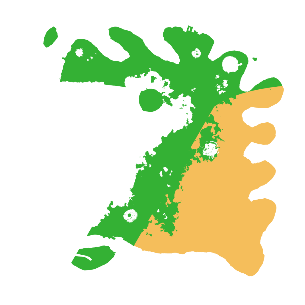 Biome Rust Map: Procedural Map, Size: 3500, Seed: 12071976