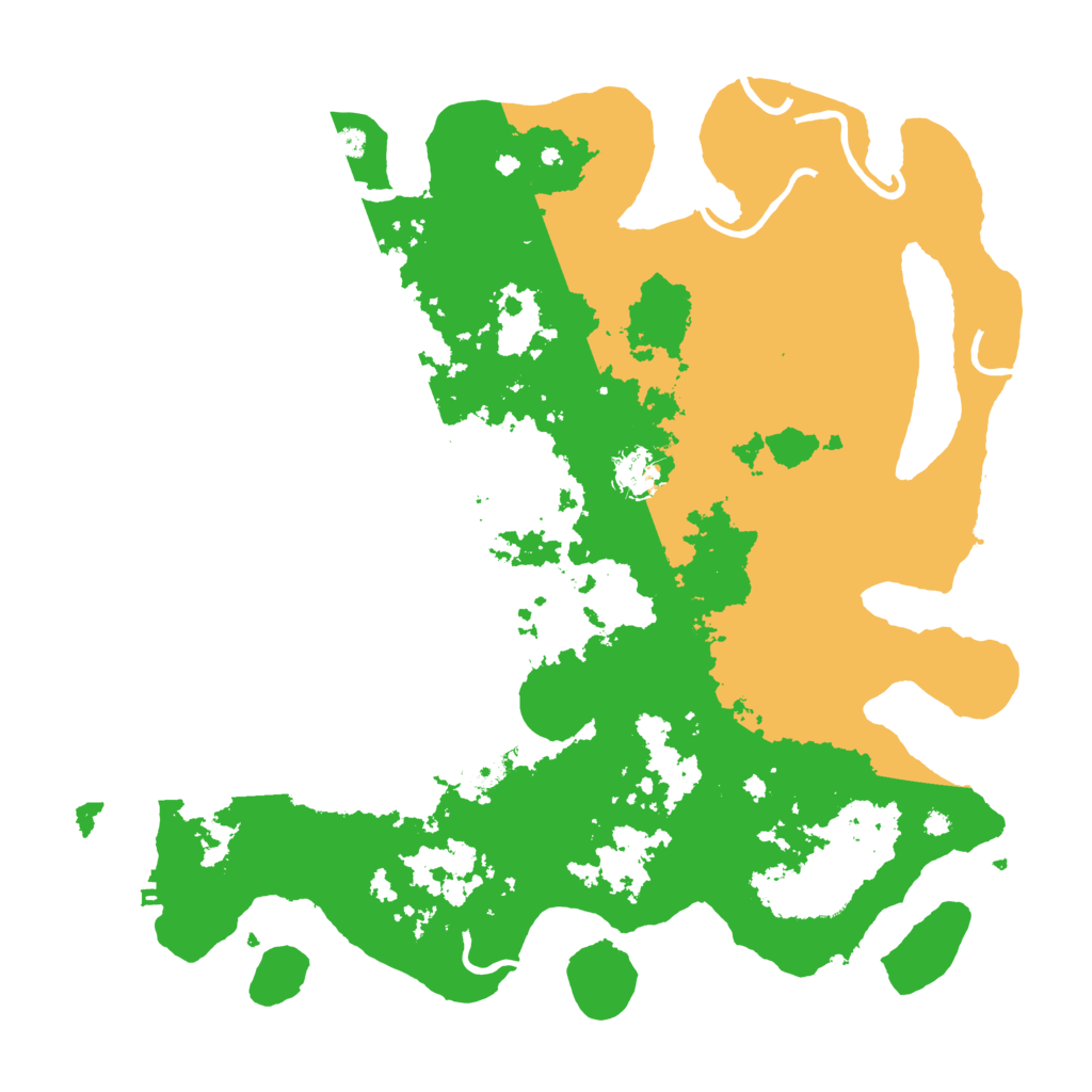 Biome Rust Map: Procedural Map, Size: 4000, Seed: 784461
