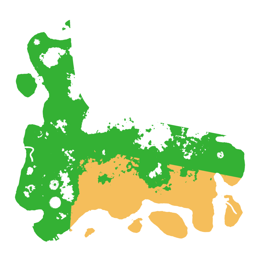 Biome Rust Map: Procedural Map, Size: 4000, Seed: 853699