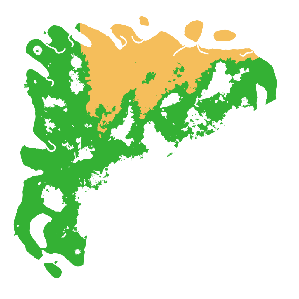 Biome Rust Map: Procedural Map, Size: 5000, Seed: 1097617118