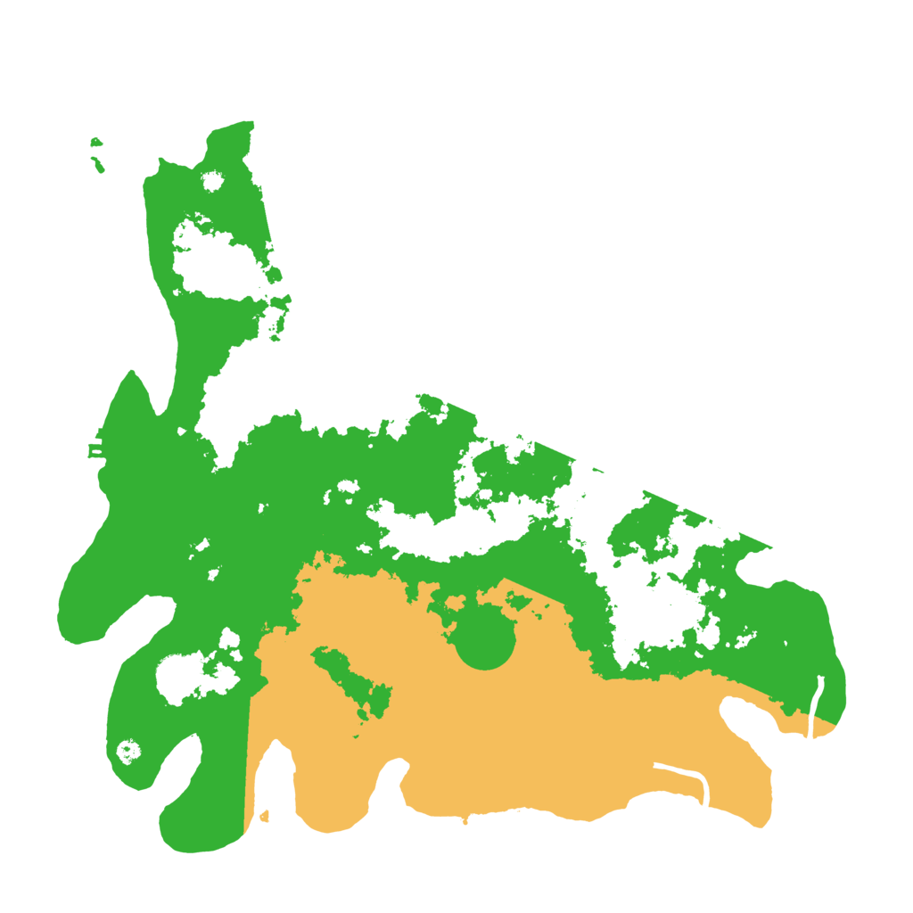 Biome Rust Map: Procedural Map, Size: 4000, Seed: 922476