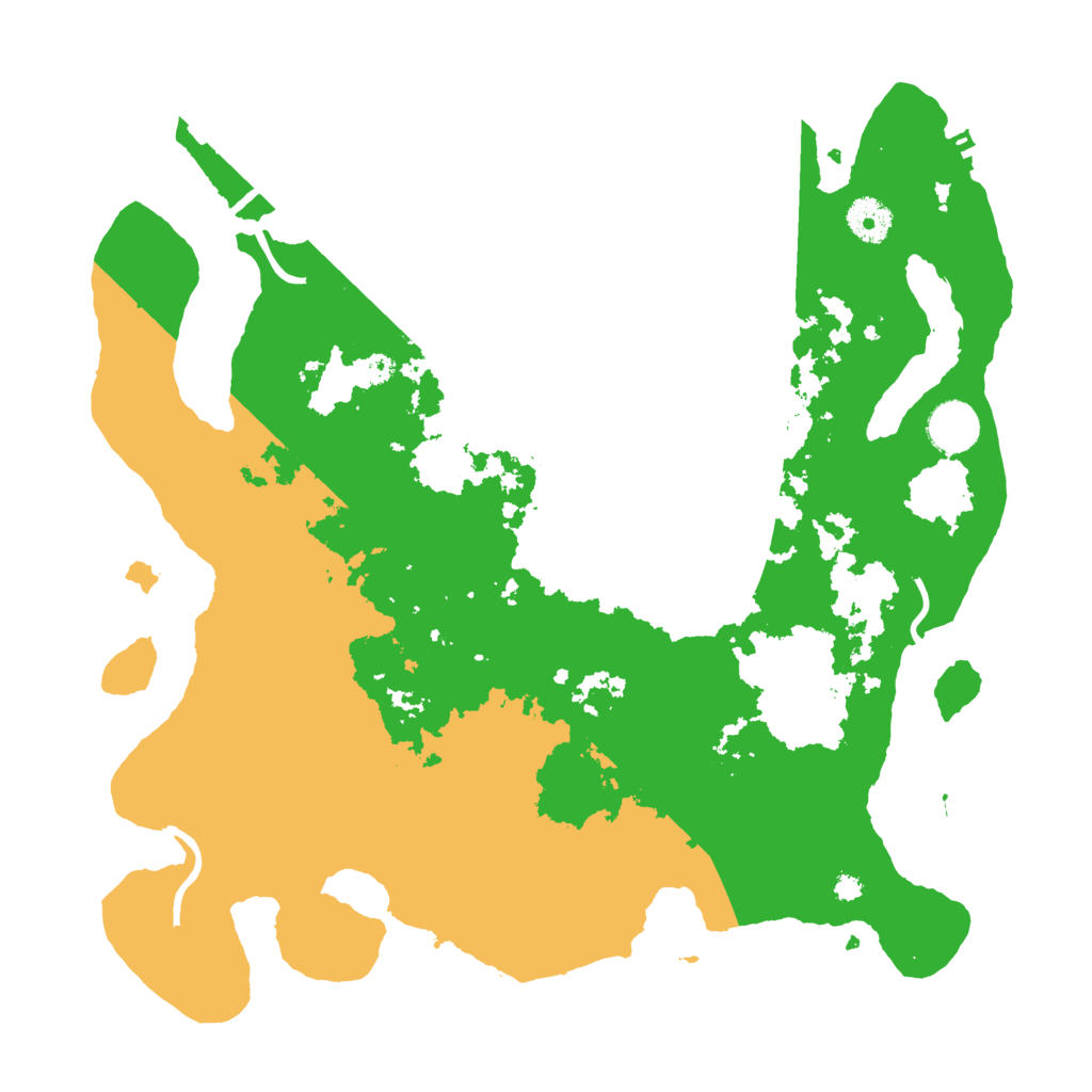 Biome Rust Map: Procedural Map, Size: 3700, Seed: 1149617417