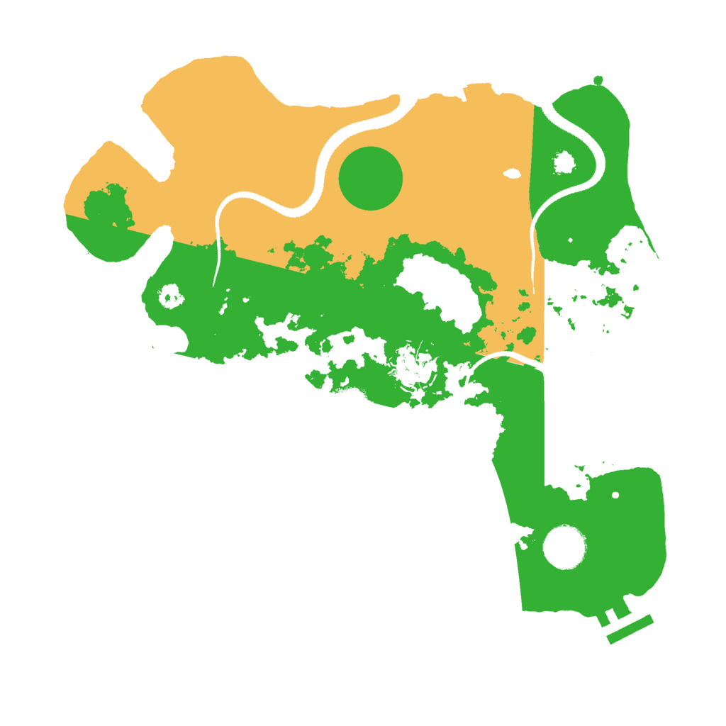Biome Rust Map: Procedural Map, Size: 3000, Seed: 1793782026