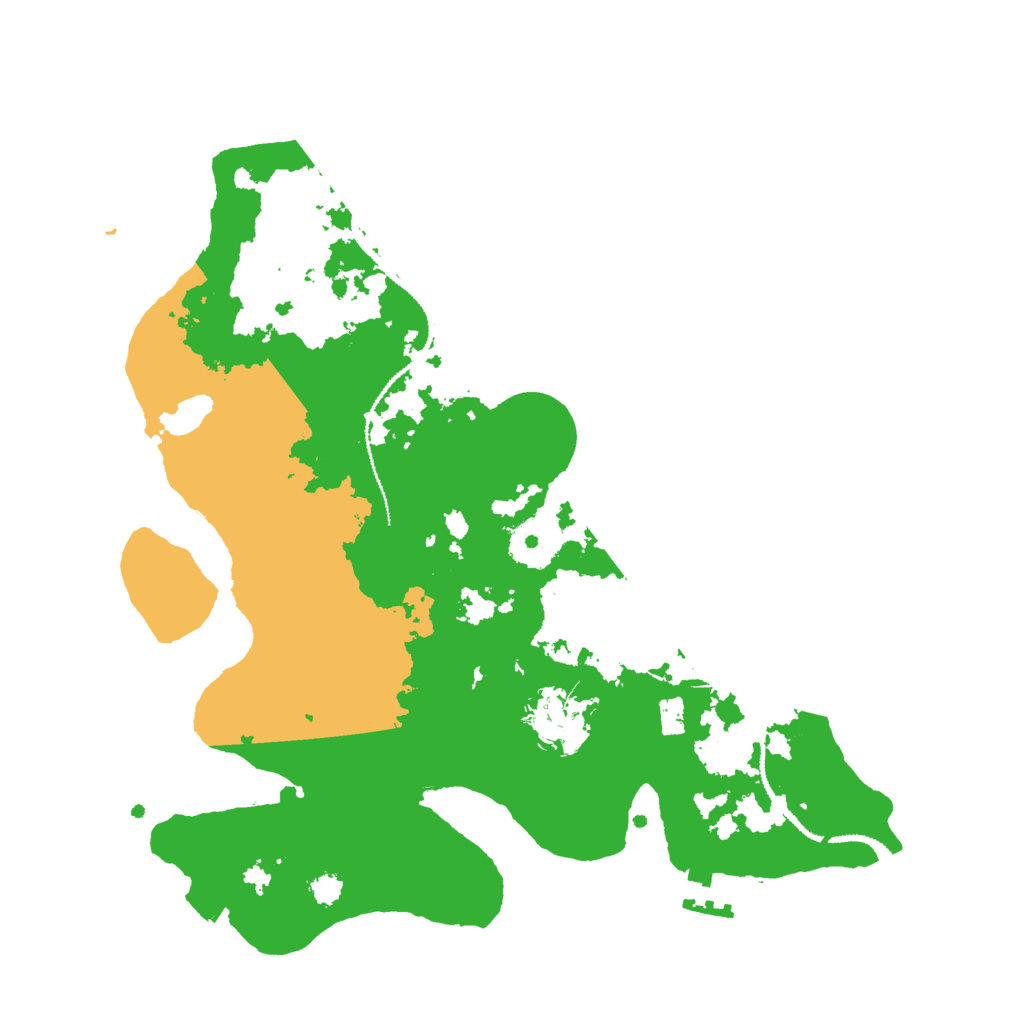 Biome Rust Map: Procedural Map, Size: 3000, Seed: 589982439