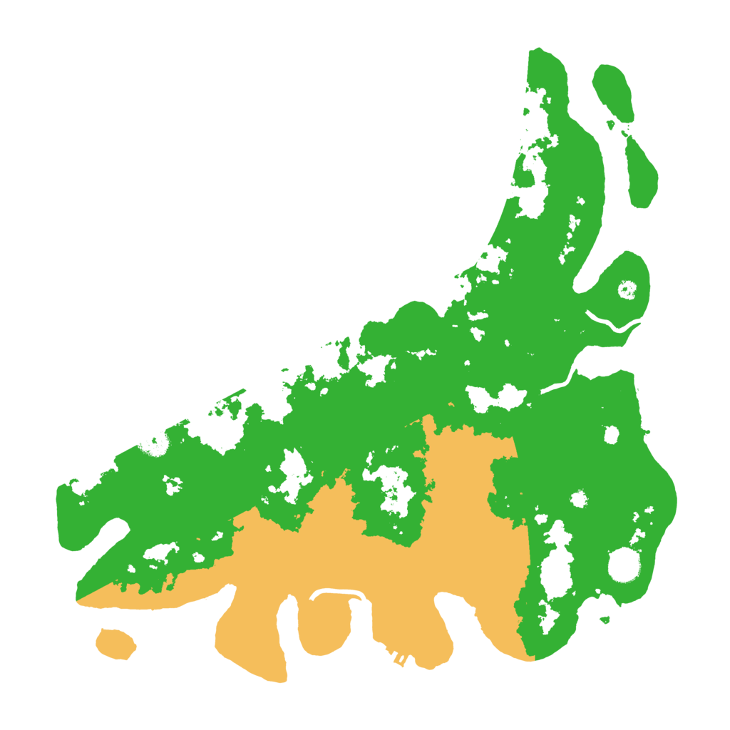 Biome Rust Map: Procedural Map, Size: 4000, Seed: 554364