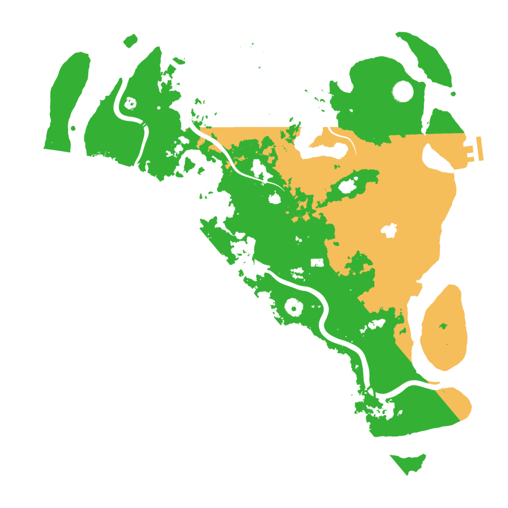 Biome Rust Map: Procedural Map, Size: 4250, Seed: 14227
