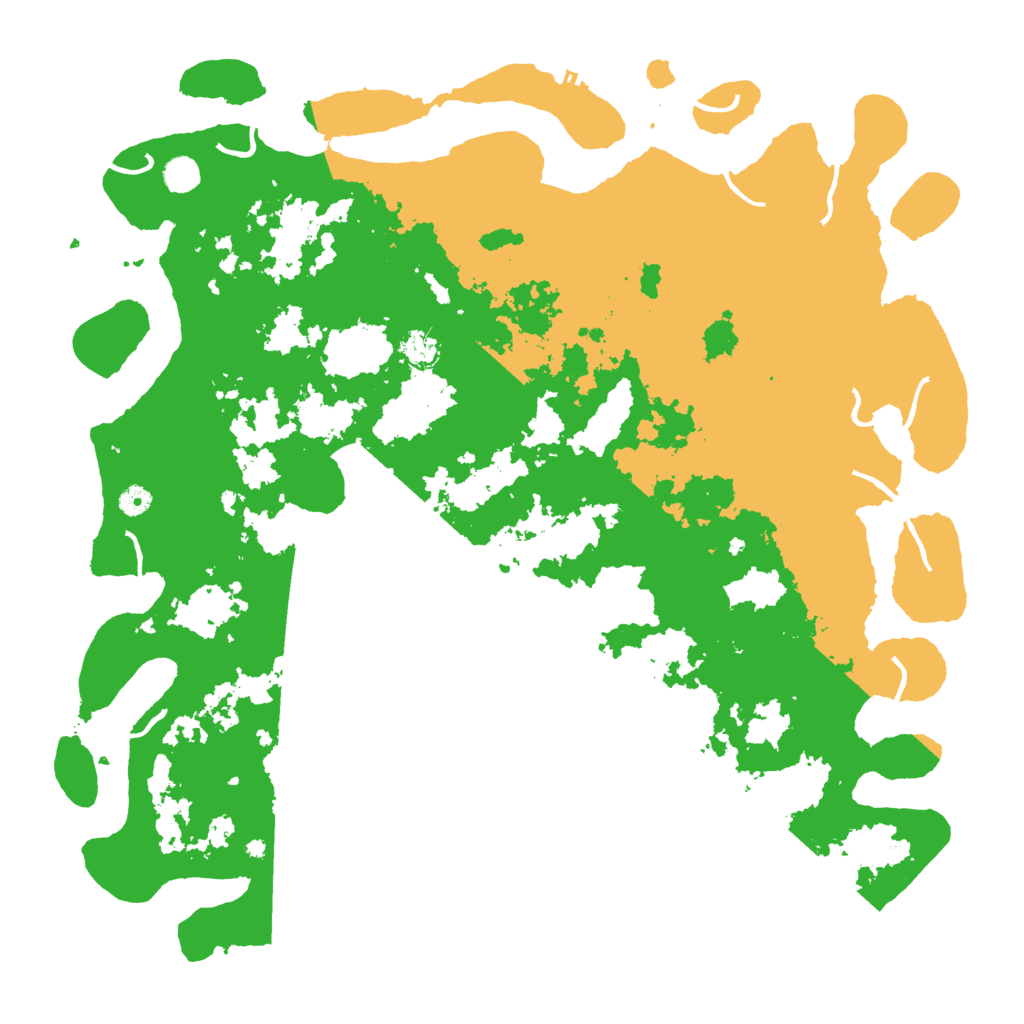 Biome Rust Map: Procedural Map, Size: 5000, Seed: 426487005