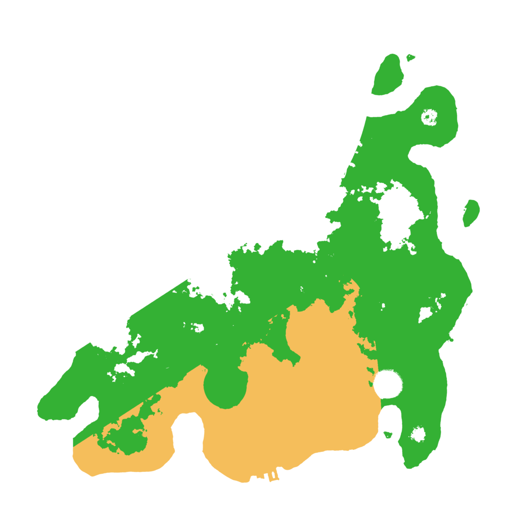 Biome Rust Map: Procedural Map, Size: 3250, Seed: 1570643976