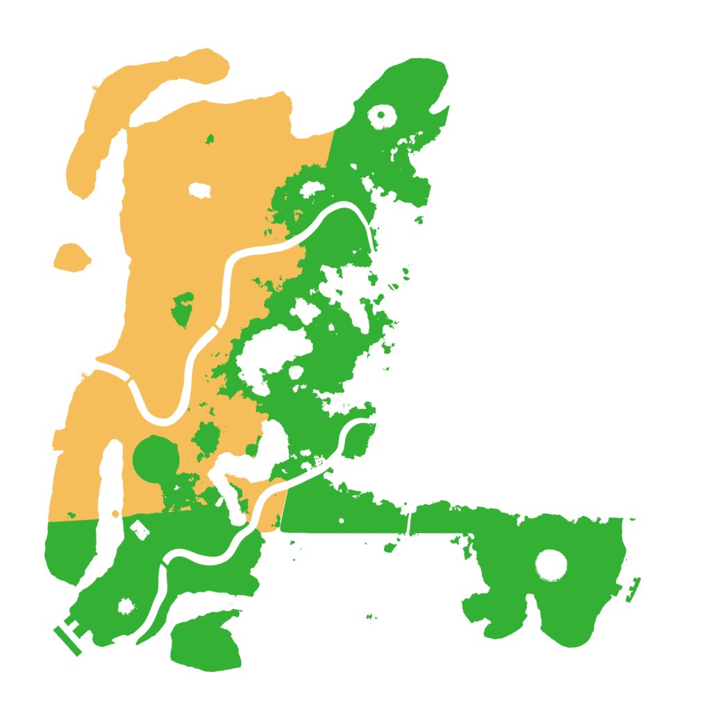 Biome Rust Map: Procedural Map, Size: 4000, Seed: 942727