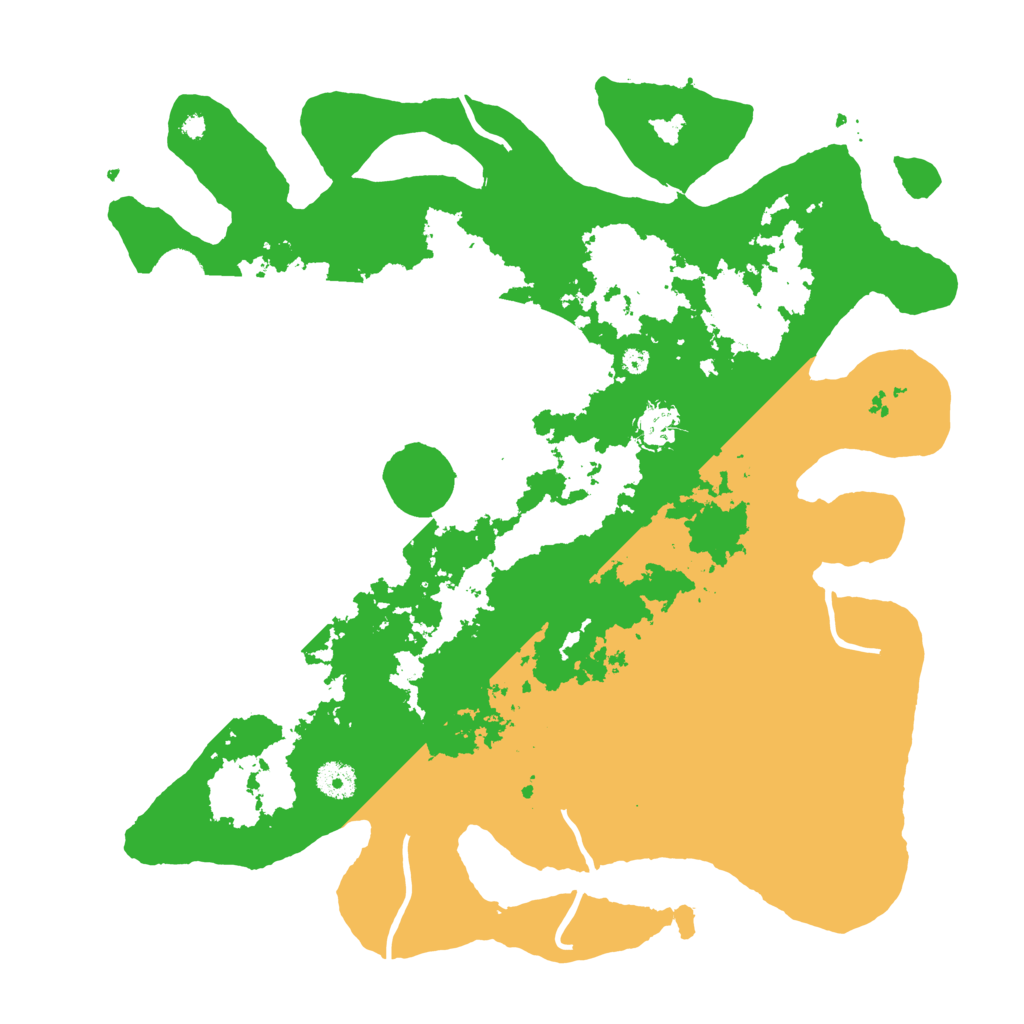 Biome Rust Map: Procedural Map, Size: 4000, Seed: 61480