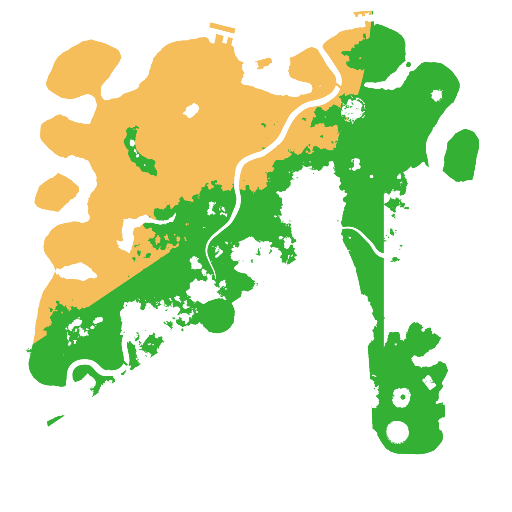 Biome Rust Map: Procedural Map, Size: 4000, Seed: 973026