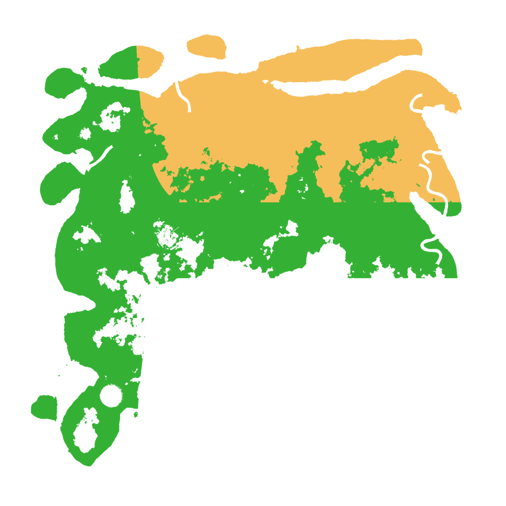 Biome Rust Map: Procedural Map, Size: 4000, Seed: 623290