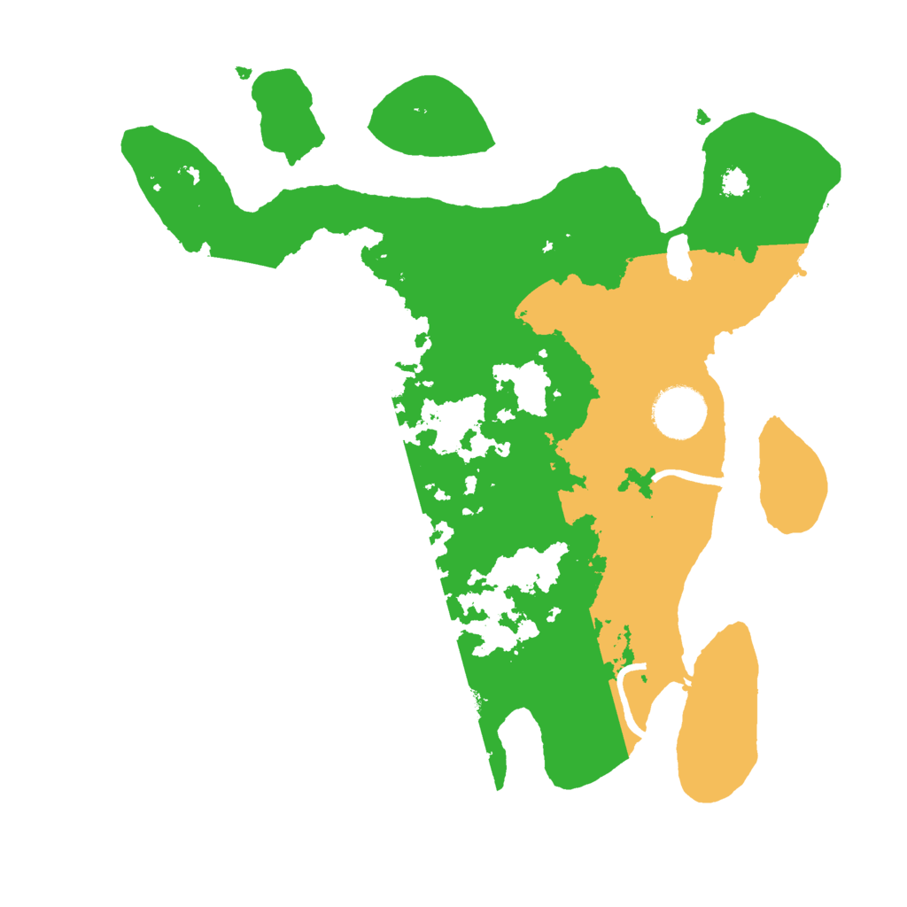 Biome Rust Map: Procedural Map, Size: 3000, Seed: 4089