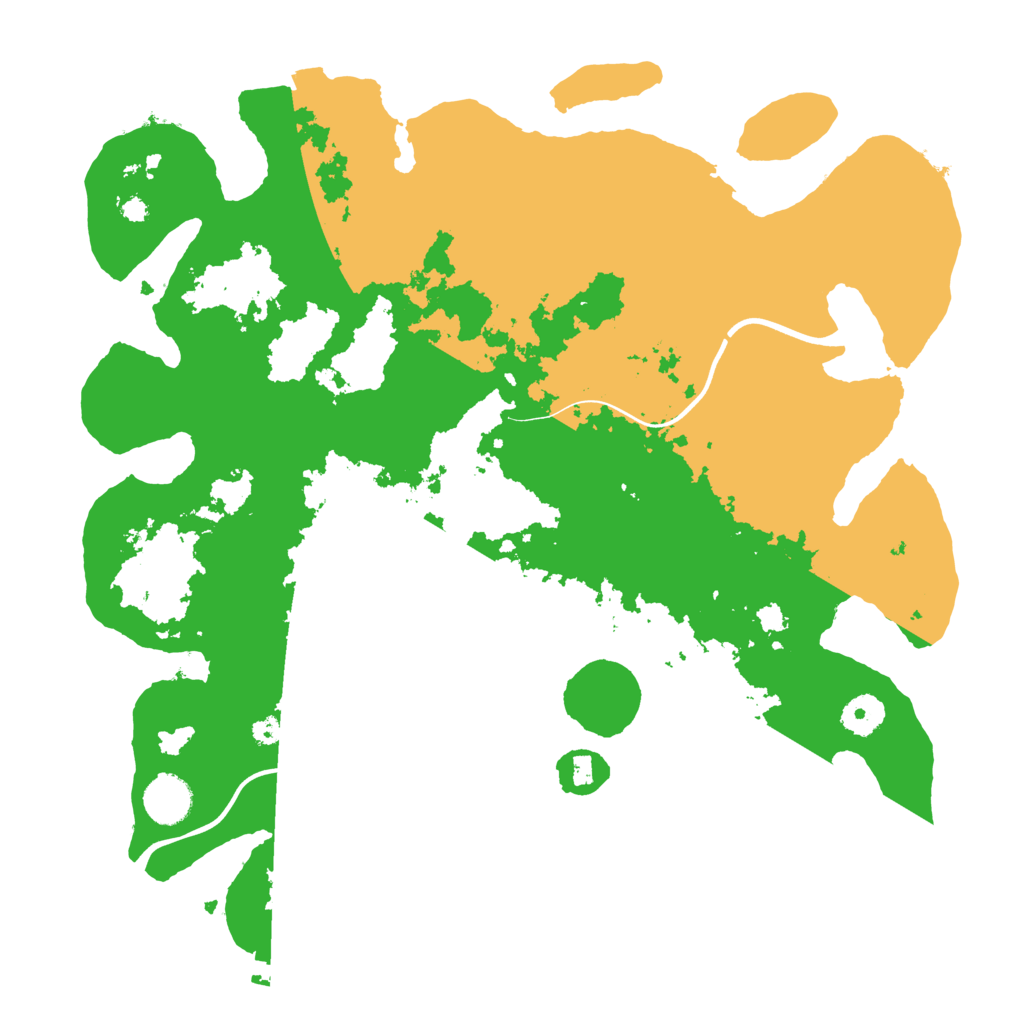 Biome Rust Map: Procedural Map, Size: 3750, Seed: 1967993200