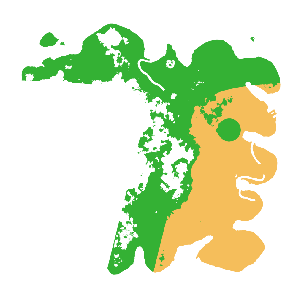 Biome Rust Map: Procedural Map, Size: 3500, Seed: 1027931221