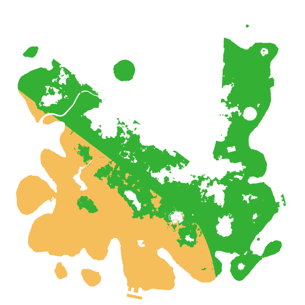 Biome Rust Map: Procedural Map, Size: 4000, Seed: 697303
