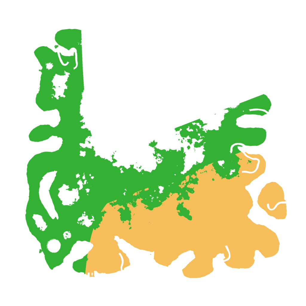 Biome Rust Map: Procedural Map, Size: 4000, Seed: 36549