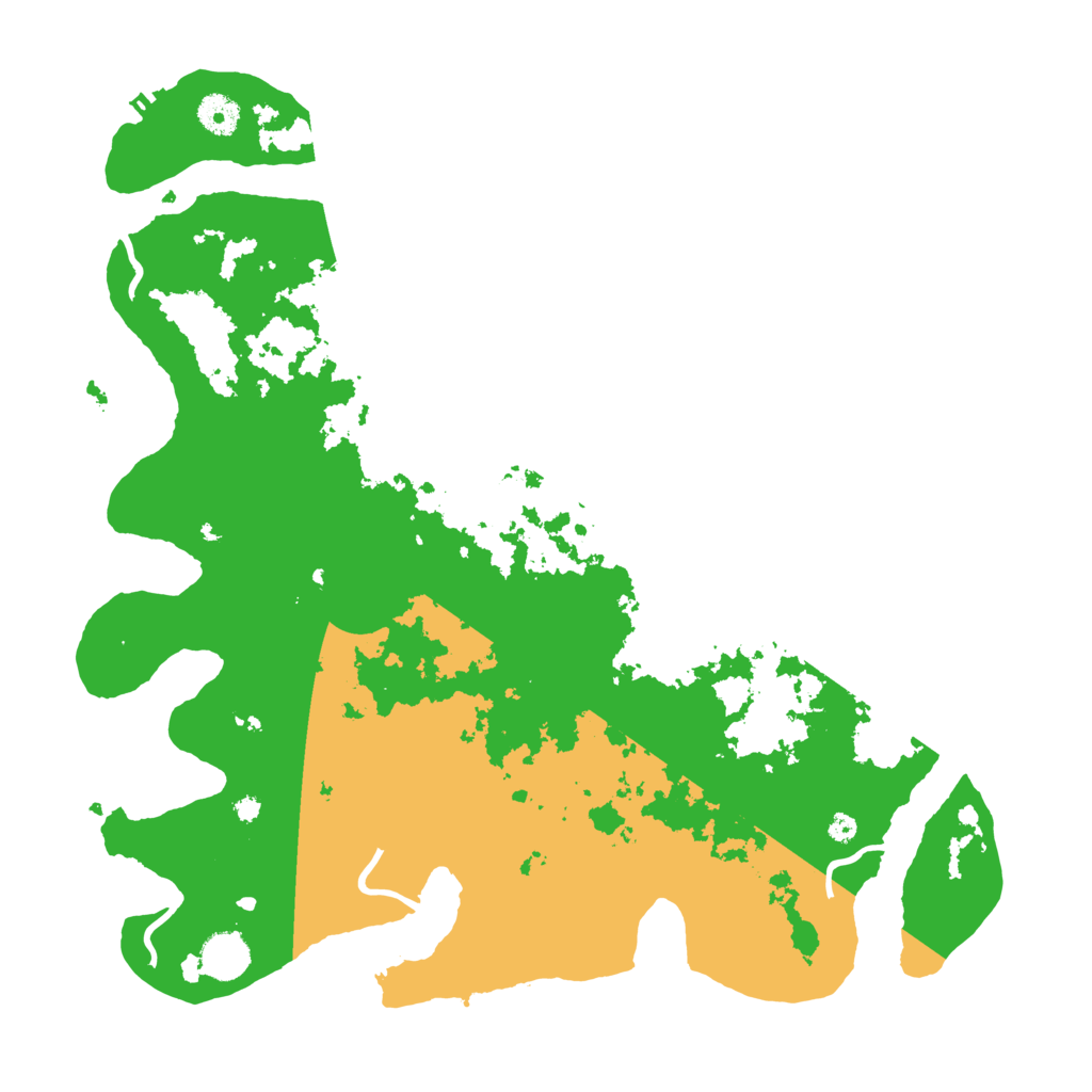 Biome Rust Map: Procedural Map, Size: 4000, Seed: 1454768236