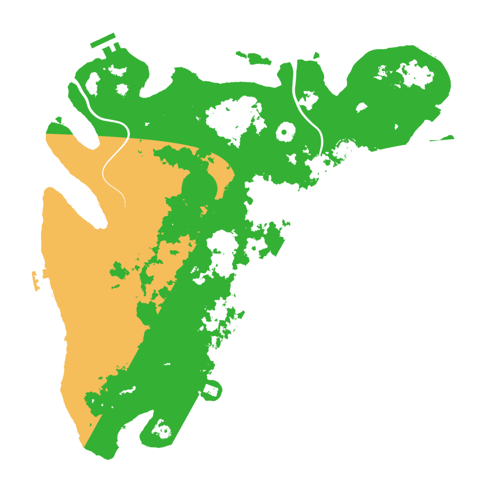 Biome Rust Map: Procedural Map, Size: 3850, Seed: 944665767
