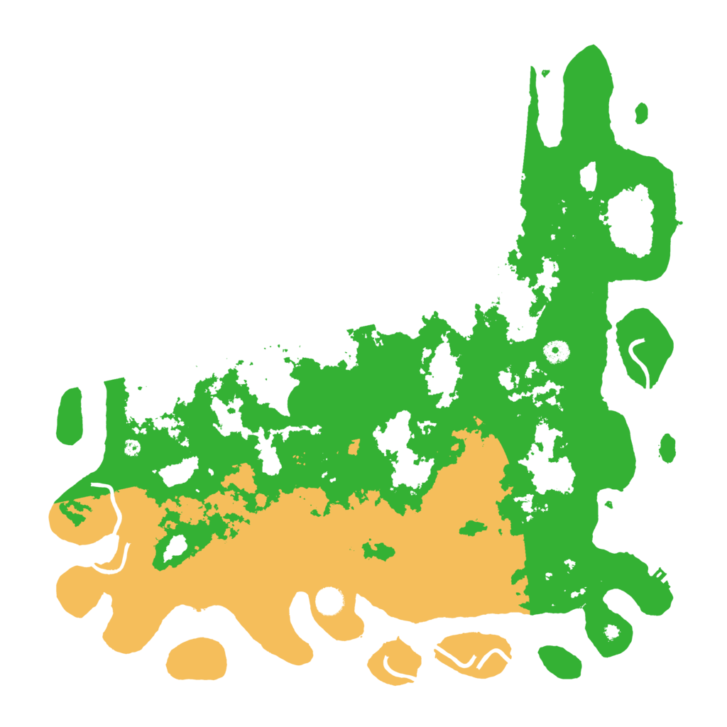 Biome Rust Map: Procedural Map, Size: 4500, Seed: 1479289605