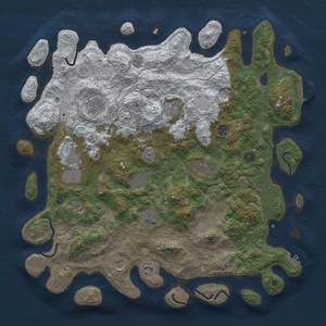 Thumbnail Rust Map: Procedural Map, Size: 4500, Seed: 1479289605, 20 Monuments