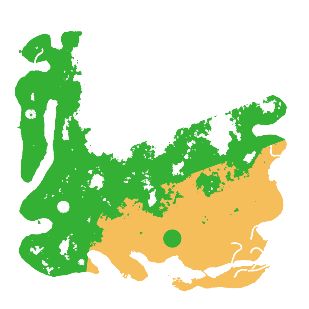 Biome Rust Map: Procedural Map, Size: 4500, Seed: 1000254188