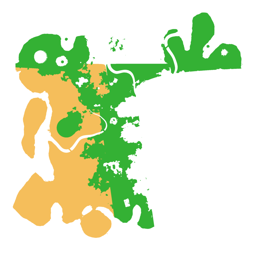 Biome Rust Map: Procedural Map, Size: 3500, Seed: 1356824393