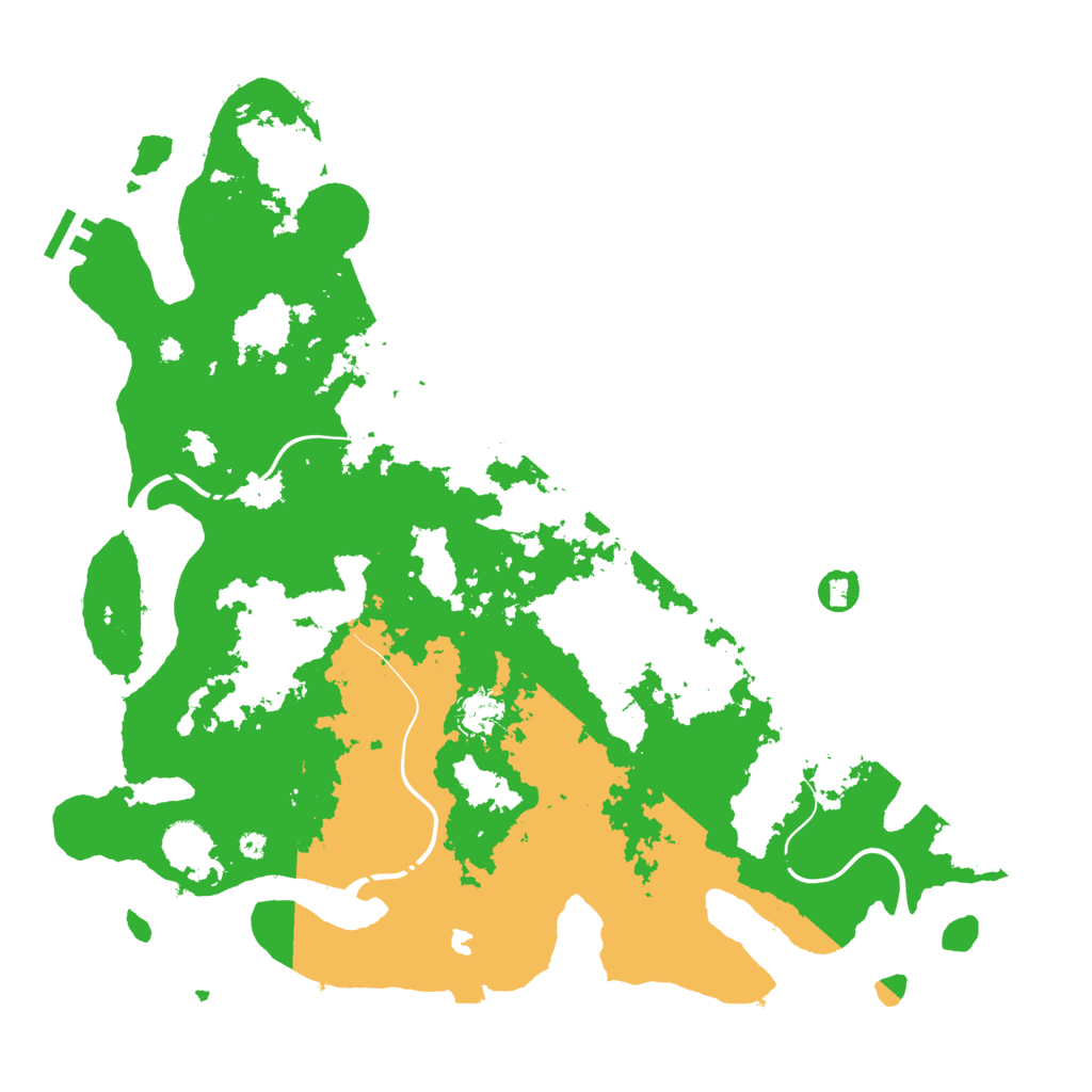 Biome Rust Map: Procedural Map, Size: 4250, Seed: 231